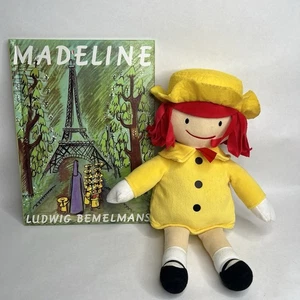 MADELINE 14" Plush Doll Stuffed Toy with BOOK Kohl’s Kids Plush Authentic Book - Picture 1 of 13
