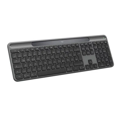 Logitech Signature Slim Solar+ Grafit - Kabellose Tastatur, Bluetooth, Logi L... - Bild 1 von 4