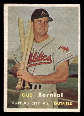 1957 Topps - Gus Zernial #253 EX - Image 1 of 2