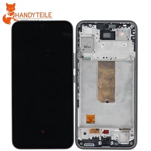 Original Samsung Galaxy A54 5G A546B LCD Display Rahmen Glas Bildschirm Schwarz - Bild 1 von 4