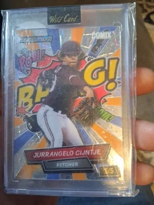 2024 Wildcard Allumination Jurrangelo Cijntje 5/5 Comix BANG #AC-JC Encased Card - Picture 1 of 2