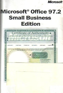 MICROSOFT OFFICE 97.2 SMALL BUSINESS EDITION - NEU ALTER LAGER! - Bild 1 von 1
