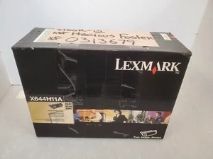 LEXMARK X644H11A BLACK TONER for X642,X644,X646 ORGINAL AND SEALED - Picture 1 of 1