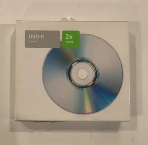 Apple Mac - 5-Pack DVD-R 4.7GB Media -SEALED NIB NOS M8405ZM/A - Picture 1 of 4
