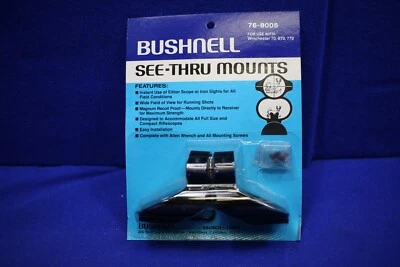 Крепления Bushnell See-Thru No76-8005 для моделей Winchester 70, 670 и 770 - Изображение 1 из 4