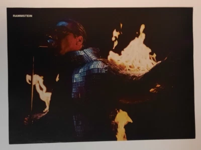 RAMMSTEIN & KREATOR ~ Vintage Double-Sided pinup ~ Magazine Page PINUP - Image 1 of 2