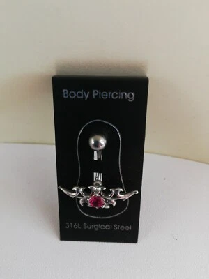 Piercing ombelico acciaio chirurgico - Immagine 1 di 4