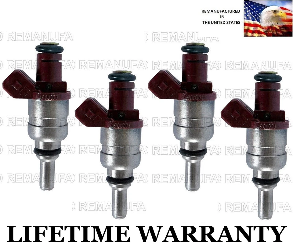 4X Inyectores de combustible originales Siemens para 00 01 02 03 04 Volvo S40 V40 1,9 L Turbo Foto 1 de 1