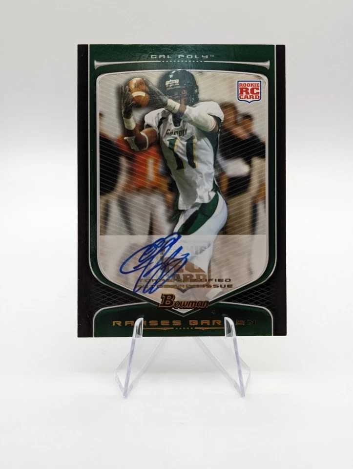 Ramses Barden 2009 Bowman Draft Picks Auto RC #172 Cal Poly - Image 1 of 2