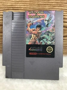 Solo carro auténtico Wizards & Warriors (Nintendo Entertainment System, 1987) NES - Imagen 1 de 2