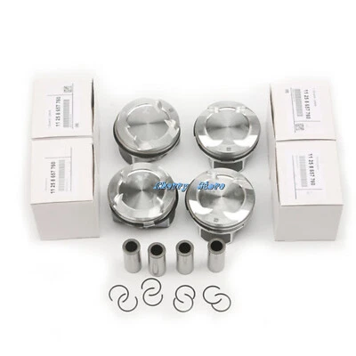 4x Kolben und Ringe Set Für BMW B48 2.0L 220i 320i 420i MINI COOPER S F54 F60