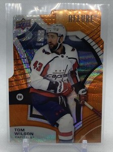 2021-22 UD Allure Orange Slice Die Cut #3 Tom Wilson - Washington Capitals