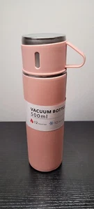16.9oz 500ml insulated water bottle with 3 cups - Picture 1 of 5