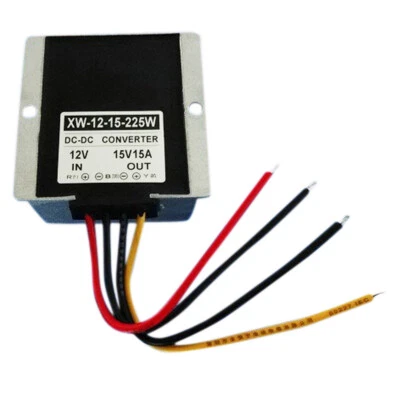 DC12V To 15V 15A 225W Step Up Power Supply Converter Regulator Module #ur - Image 1 of 4