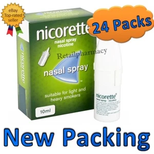 Nicorette Nasal Spray 10ml - 24 Pack Bulk buy offer Expiry 01-2026 - Picture 1 of 1