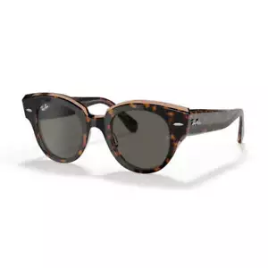 Sunglasses Ray Ban Roundabout 2192 1292/B1 47 22 145 Havana Grey - Picture 1 of 2