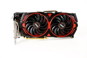 MSI Radeon RX 580 8GB Armor MK2 OC GPU - B9, Not Working - Picture 1 of 5