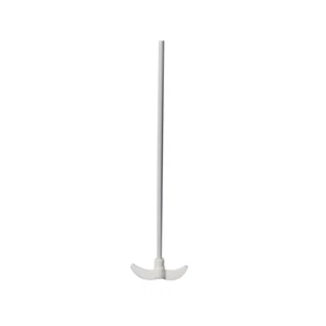 PTFE Overhead Mixer Stirrer,Length 250mm,Diameter 7mm,Paddle width 40mm - Picture 1 of 6