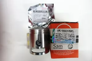 Kit Pistoni Vespa 5 Canali Cilindro 58,6mm Multiplo Eccesso Vespa 150,LML 150 ecc. - Foto 1 di 1