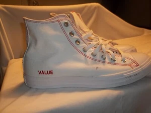 CONVERSE All Star Red Stitch LOVE, Chuck Taylor Basketball Tennis Shoes 10 1/2 M - Picture 1 of 16