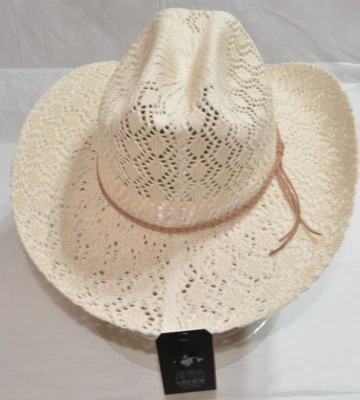 Peter Grimm Women The Lainey Cotton  Fedora Resorts hat - Imagem 1 de 4