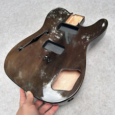 Guitar body Fender Thinline Telecaster P90 Mahogany hollow black 3.00 LBS