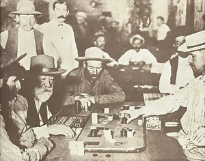 Jugadores de cartas LAS VEGAS NEVADA 1910 estampado #794 11"" x 14 - Imagen 1 de 1