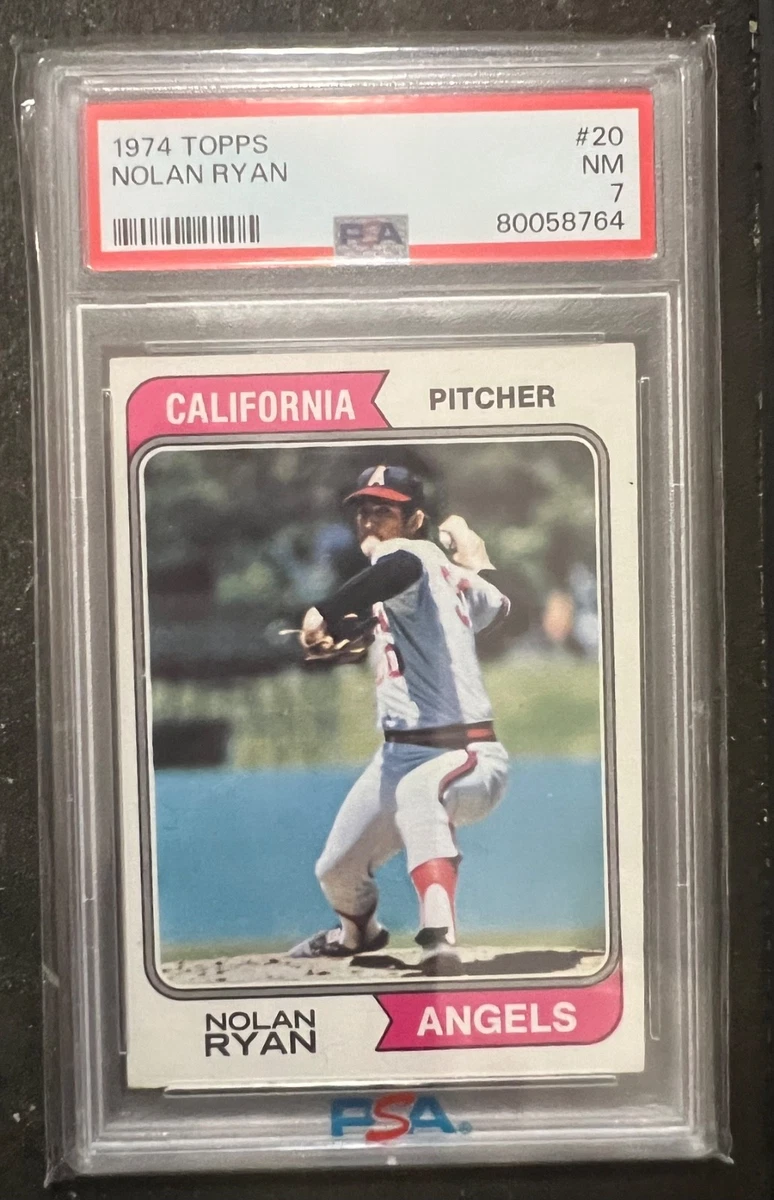 1974 Topps Nolan Ryan Baseball Trading Cards & Accessories for
