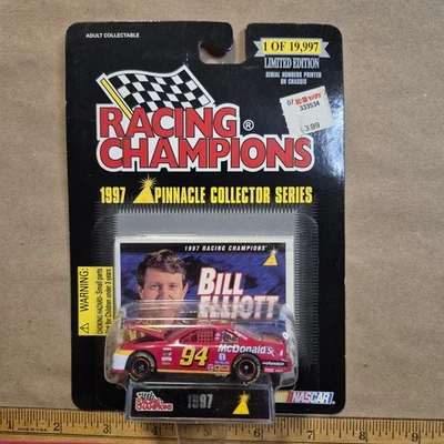 Nuevo de Lote Antiguo 1997 NASCAR Racing Champions Pinnacle Collector Bill Elliott #94  Foto 1 de 3