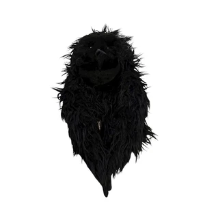 Daphne Black Shaggy Furry Driver Headcover Schwarz Golf - Bild 1 von 5