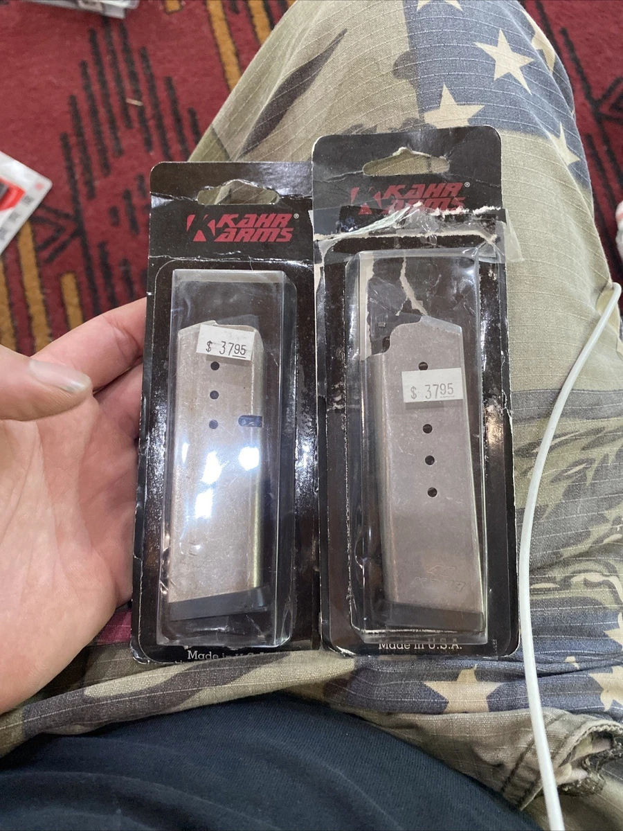 Kahr Arms CM40/MK40/PM40 .40 S&W 6-Round Magazine With Grip Extension - KS620