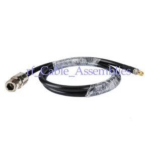 3 ft KSR400 Antenna Coax Cable N-Type Female Jack to SMA male plug 1M wireless - Picture 1 of 3