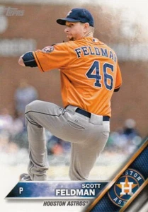 Lot of (10) 2016 Topps Mini SCOTT FELDMAN Card LOT SP/1000 #282 Astros - Picture 1 of 1