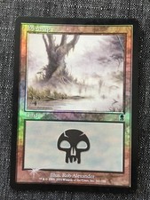 Swamp #341 Foil Odyssey LP - MTG - Magic The Gathering