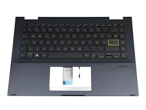 Asus VivoBook Flip 14 TM420IA clavier d'origine FR (allemand) noir avec backlig - Photo 1/2