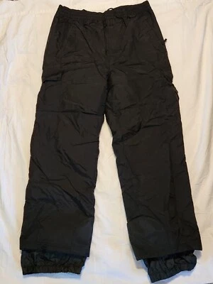 Men's Sport Essentials Ski Snow Pants Black Size XL With Pockets - Image 1 of 4
