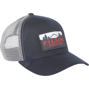 FILSON Mesh Logger Cap Trucker Hat, Navy - Picture 1 of 2