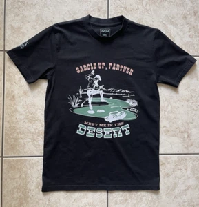 Bad Birdie Waste Management Men's Short Sleeve Small Black Golf Desert Sport Top - Picture 1 of 17