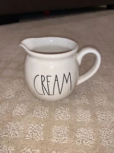 Rae Dunn CREAM Creamer LL Magenta - Picture 1 of 3