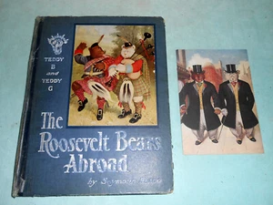 Vintage Book The Roosevelt Bears  1908 Hardcover by Seymour Eaton - Picture 1 of 23