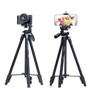 Camera Selfie Tripod Stand Flexible Portable SLR Camcorder Phone Holder Bracket - Picture 1 of 12