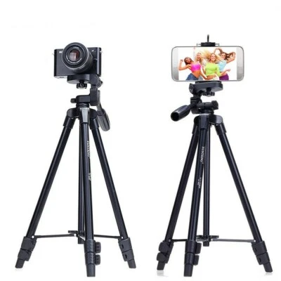 Camera Selfie Tripod Stand Flexible Portable SLR Camcorder Phone Holder Bracket - Image 1 of 4