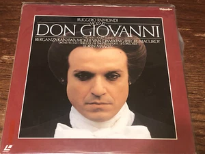 Don Giovanni Riggers Raimondi Mozart 2 Akt Oper Laserscheibe Made in Japan - Bild 1 von 12