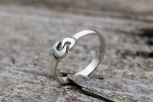 Sterling Silver Spanner Wrench Ring Handmade Mechanic Jewelry