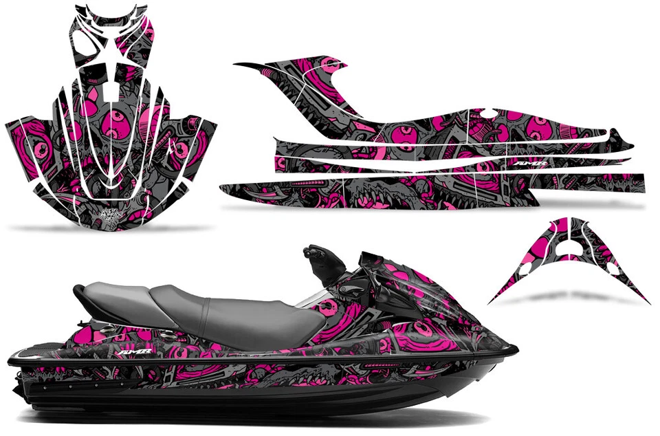 Jet Ski Graphics Sticker Decal Kit For Kawasaki STX15F 2003-2019 TUNE IN PK - Image 1 of 2