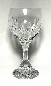 BACCARAT ~ Quality Crystal 7" WATER GOBLET GLASS (Massena, 8 oz) ~ France - Picture 1 of 6