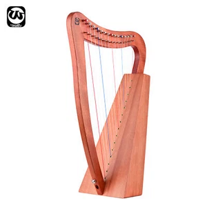 Walter.t 15-String Lyre Harp Wooden String Instrument with Carry Bag G3M1 - Picture 1 of 10