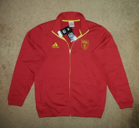 Adidas Real Salt Lake FZ jacket new with tags    LARGE Cover