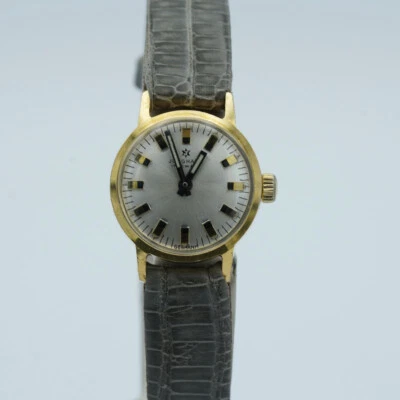 Junghans Ladies Watch 25Mm Steel Gold Plated Vintage Rare Manual Wind Jh043 - Image 1 of 4