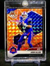 Josh Allen Rare Refractor Card Prizm Blue Uniform-Mint NM🔥